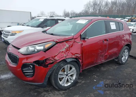 2019 Kia Sportage Lx z USA, uszkodzony, nr VIN KNDPMCAC8K7491246